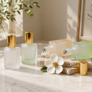 10ml Frosted Glass Roll On Perfume Bottle